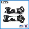 80/90/100/110mm black/red carbon fibre bike handlebar stem