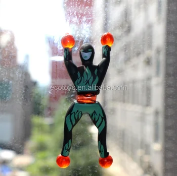 sticky spider man toy