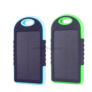 Portable Solar Power Bank Charger Mobile Phones