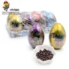 2018 new design big surprise egg chocolate bean candy
