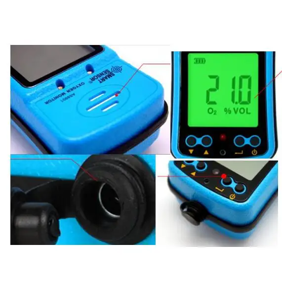 As8901 Portable Oxygen Measuring Instrument Oxygen Detector O2 Tester