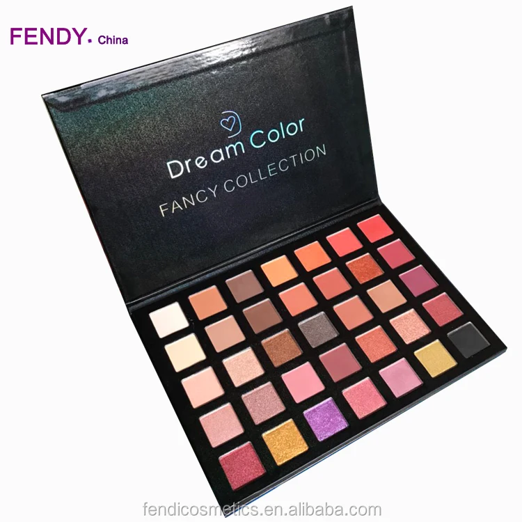 

High Quality Long Lasting Fendy 35 Color Eyeshadow on stock, 35colors