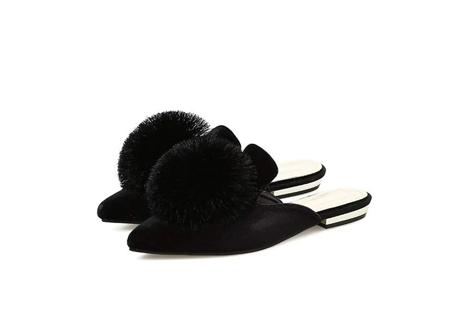 pointed slippers flat