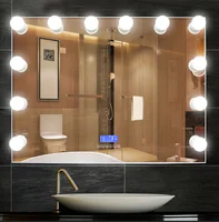 

Wall-mounted Hollywood Style Makeup Mirror with LED Light Vanity Bath Mirror