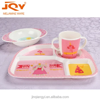 melamine childrens tea set