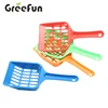Hot Custom Kitty Litter Scoop Poop Scooper for Dogs Scoop Pet Pet Kitty Litter Box Cleaner Shovel with Grey Handle Easy to Clean