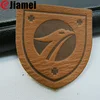 Wholesale embossed leather custom cheap jeans patches For Kids