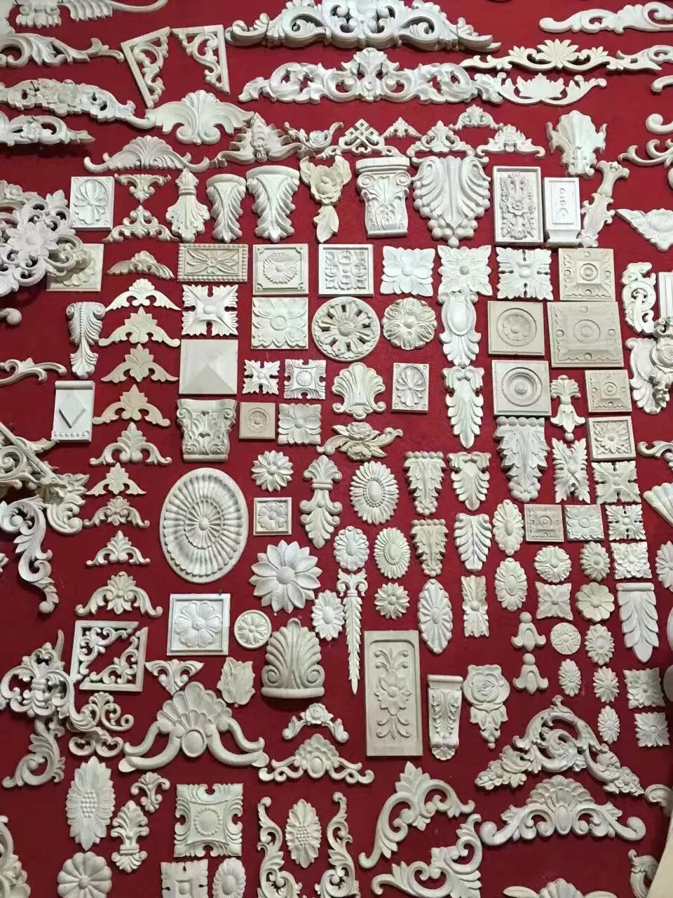 home decoration wood scrolls