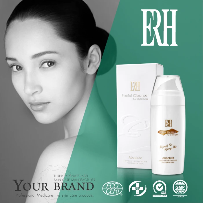 
ERH Natural eyelash extension facial foam cleanser 