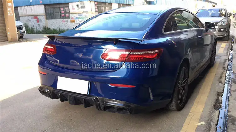 For C238 Carbon Fiber Rear Spoiler For Mercedes Benz E Class 2 Door Coupe E250 00 50 17 18 19 Rear Trunk Boot Wings Buy Car Spoiler For C238 Carbon Fiber Car Rear