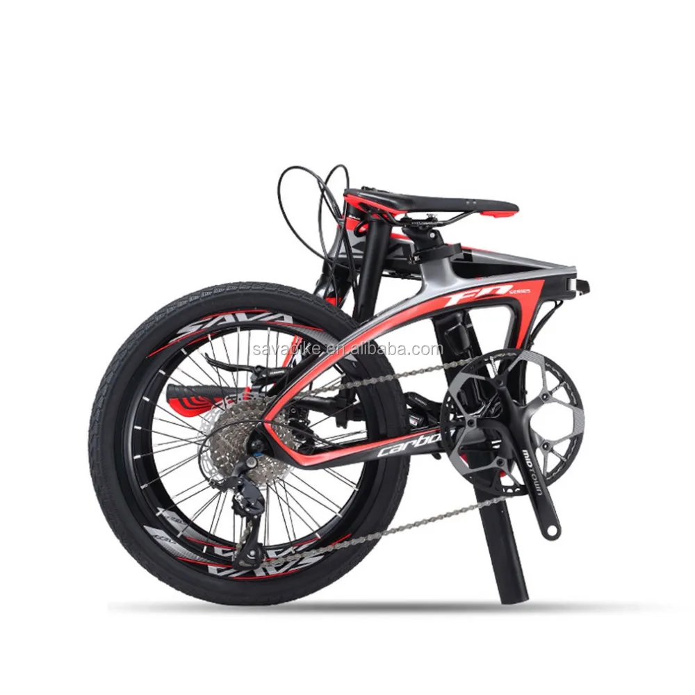 

Stylish/Fashion 14/16/20 inch folding bike wholesale light weight carbon folding bike, Silver-grey, black-red