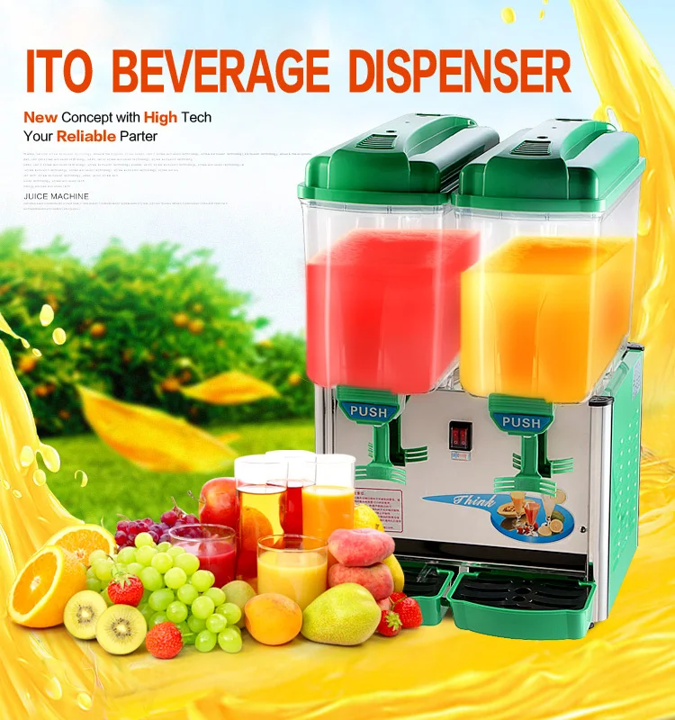 Electric Cold Fruit Juice Dispenser Industrial Juice Mixer For Sale