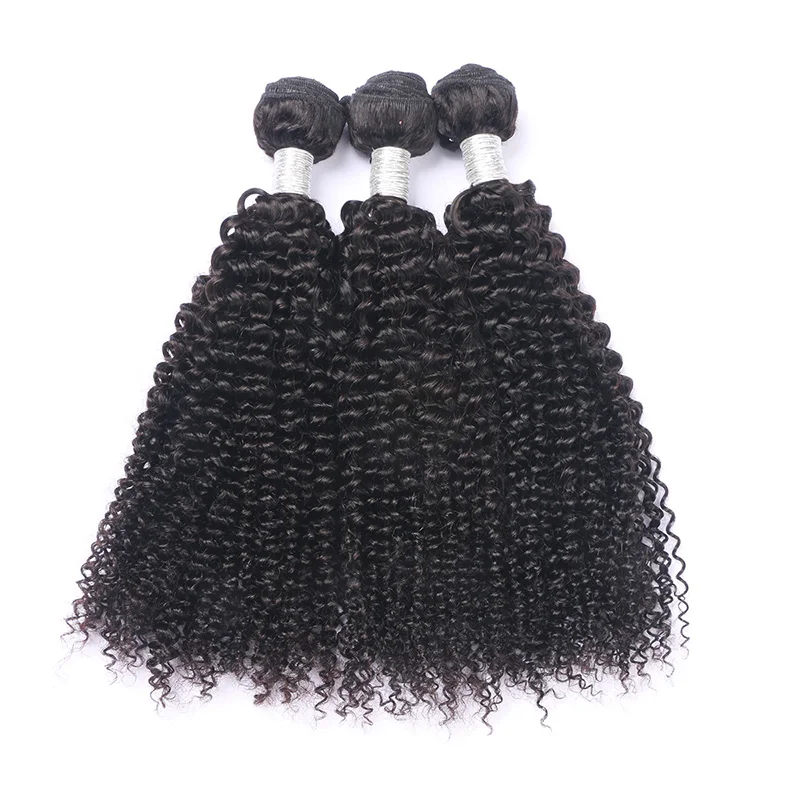 

full cuticle aligned hair vendors raw Indian hair No Shedding Tangle jerry curl Virgin human hair weave, Narutal color