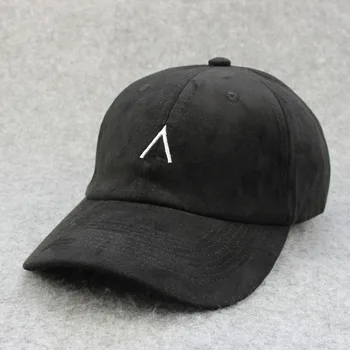 suede dad cap