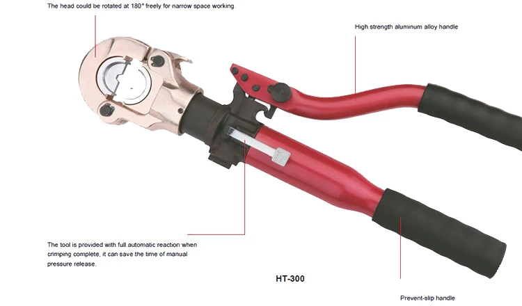 HT-300 hydraulic hose crimping tools for 16-300mm2 terminals Products ...