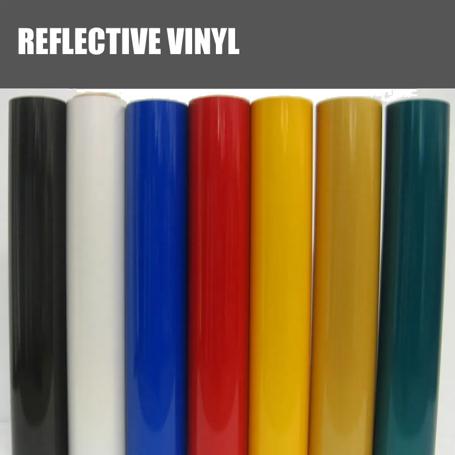 Colorful Economical Advertising Grade Adhesive Reflective Vinyl/Film