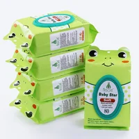 

Professional China Supplier 80 Counts Baby Wet Wipes Flushable