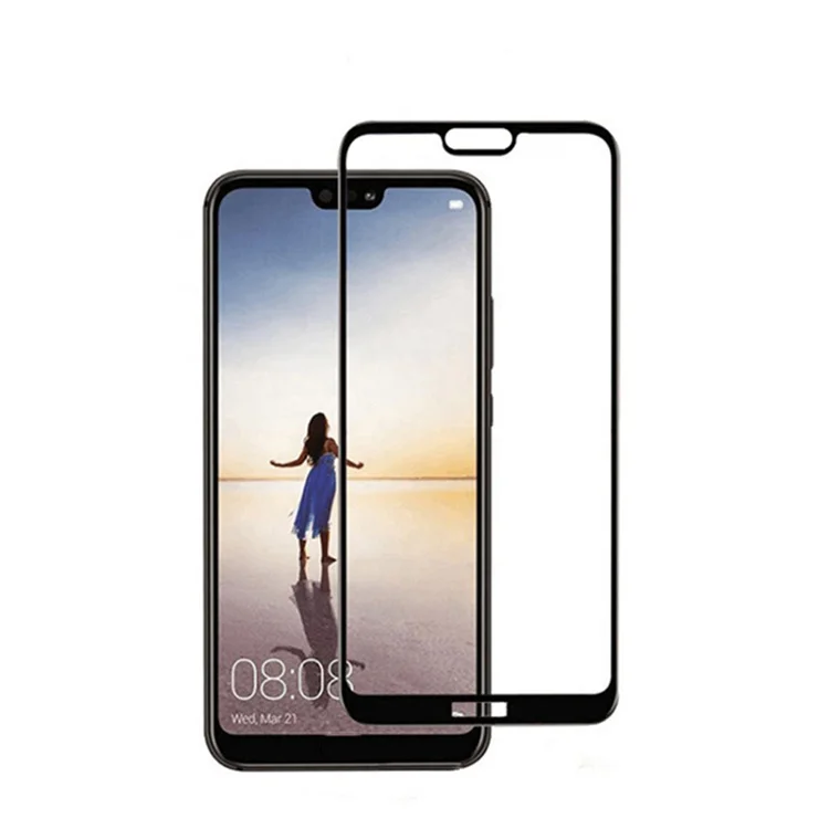 

Wholesale Free Sample Premium 3D 0.33Mm 9H Anti-Explosion Screen Protector For Huawei P20 Pro, 99% transparent