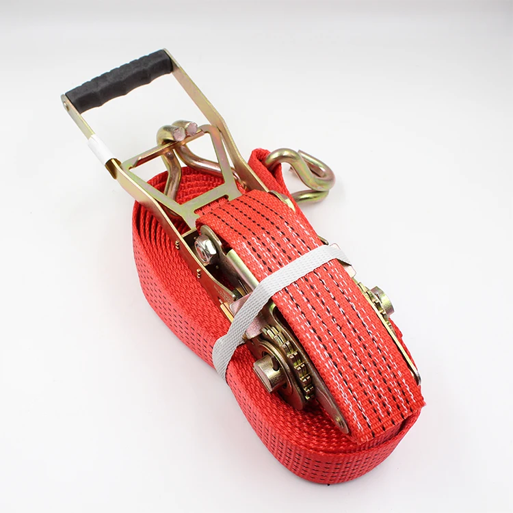 
EN12195-2 GS TUV 2' 50mm Ergo ratchet tie down Ratchet Strap with webbing BS 7500kgs 