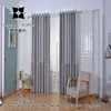 yarn dyed woven jacquard linen curtains and drapes panel