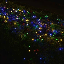 Solar font b string b font 7M 50 LED Powered font b Xmas b font garland