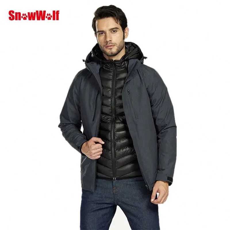 
Waterproof Outdoor Men Womens Winter Military Heated Jacket 