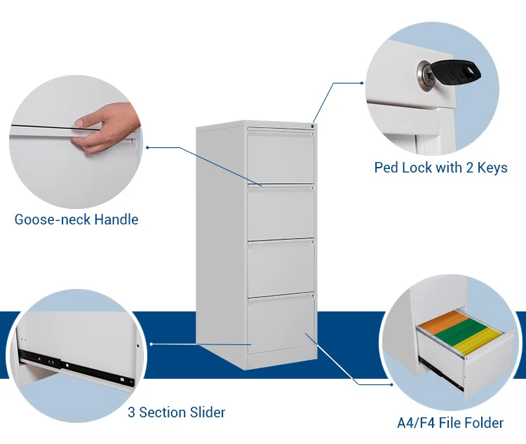 2018 New Metal Knoll File Storage Godrej 4 Drawer Steel Filing Buy 4 Drawer