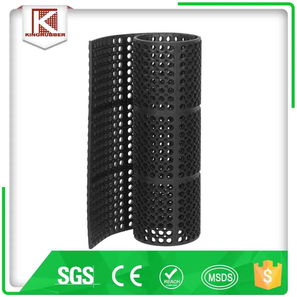 Grid Rubber Flooring Mat With Connectors Buy Grid Rubber Flooring Mat