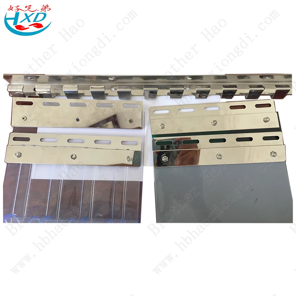 Stainless Steel Hardware And Hangers For Plastic Pvc Strips Door