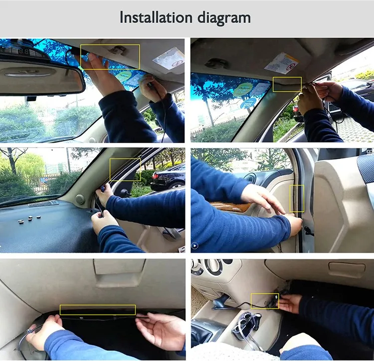 hidden camera for inside car