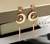 Fashion Designer Moon and Star Shape Long Drop Stick Stainless Steel Gold Filled Women Earrings
