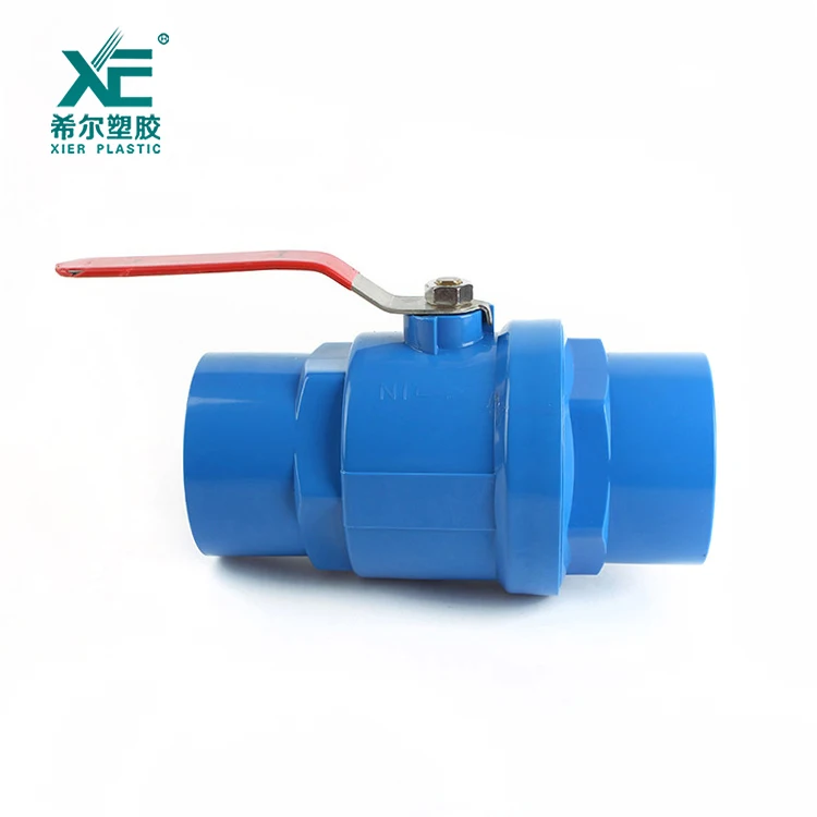 two piece ball valve