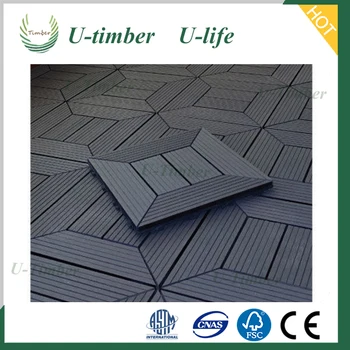 Interlocking Removable Outdoor Floor Tiles Waterproof Composite Interlocking Removable Outdoor Floor