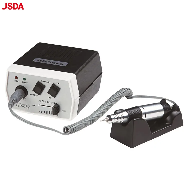 

JD400 12v DC 35W Power Electric Nail Art Drill Machine Rechargeable Nail Drill Machine