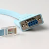 Hign Compatibility win7 8 10 Plug and Play FTDI RS232 DB9 to RJ45 Serial Rollover Console Cable