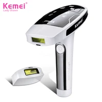 

Kemei 2018 New professional permanent painless threading pulsed light laser epilator hair removal epilator