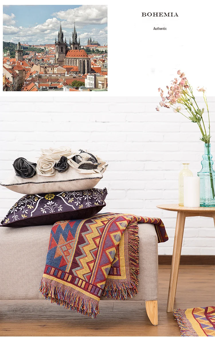 Rawhouse Factory Wholesale Cheap Woven Bohemian Travel Throw Blanket Tapestry Buy Bohemian