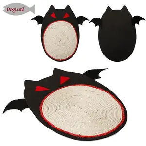Image of Halloween Bat DesignMat Anti Slip Cat Scratcher Cat Kitty Scratching Mat Board