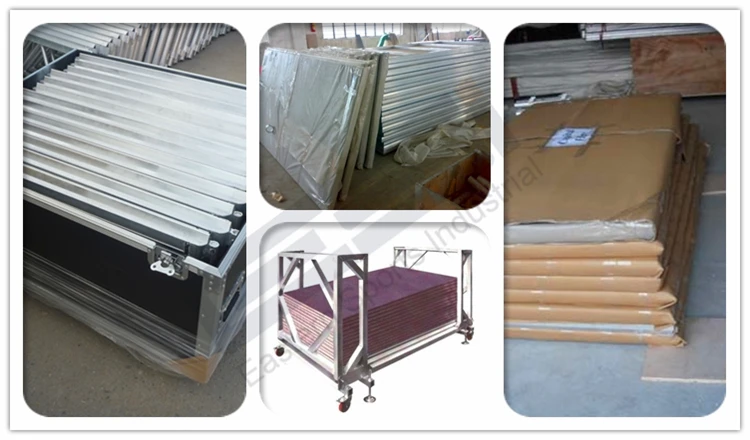 Cheap Aluminum Outdoor Event Concert Dance Exhibition Light Used Mobile Portable Stage Platform For Sale