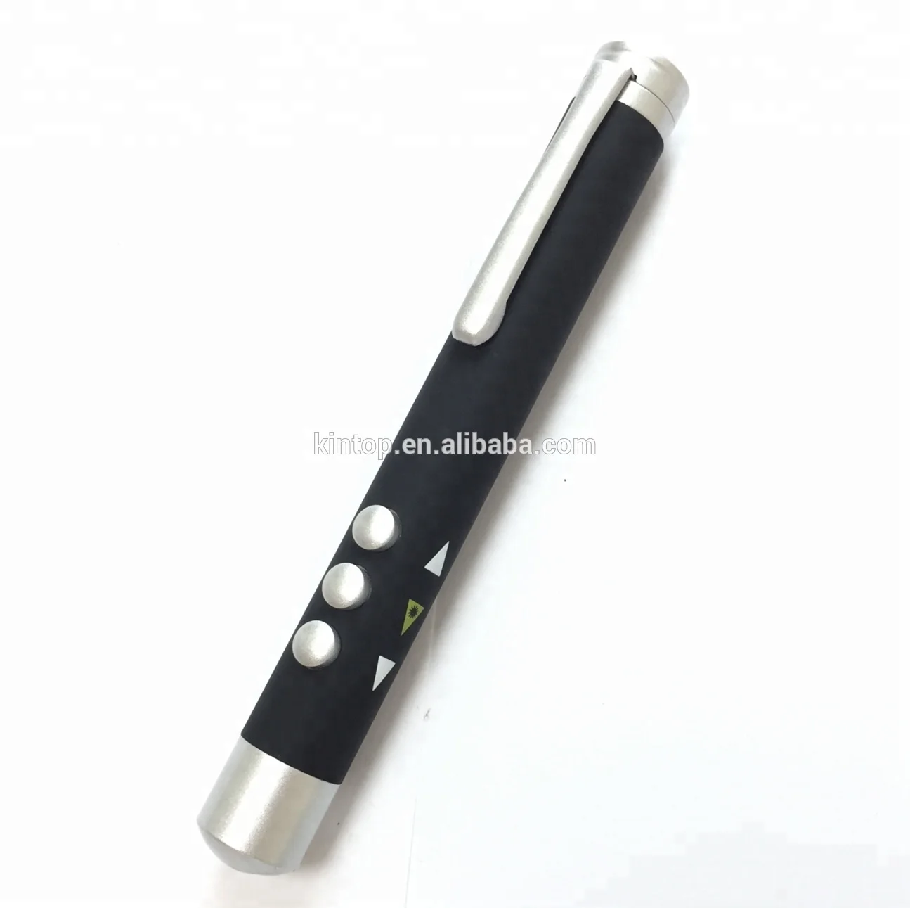 
Dongguan kintop Wholesale laser pointer remote control 1mw/5mw with red laser Brass material for ppt remote 