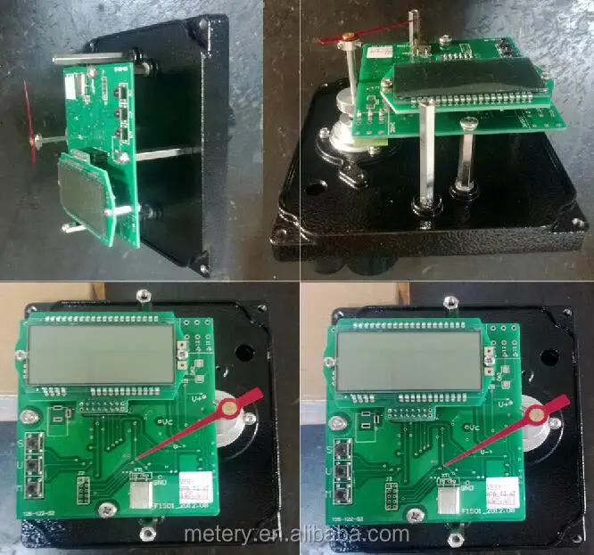 electronic plate of variable area flow meter