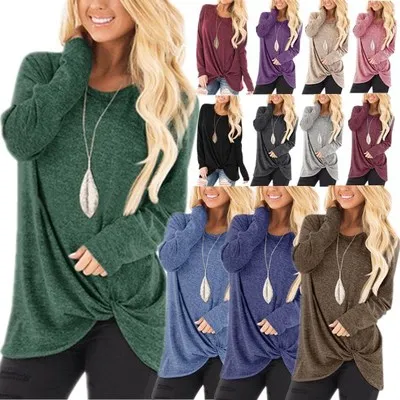 

New Arrival Fashion Loose dress women long sleeve t-shirt
