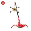 SPT mini crane price machine jib spider with searcher hook and suction cups