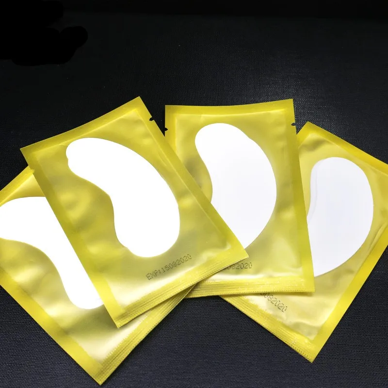 

50pcs/Pack Private Label Eye Gel Pads Eyelash Lash Extension Under Eye Gel Pads Lint Eye Patches