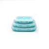 Innovative Green Pink OEM Outdoor Camping Rectangle Refrigerated Clear Work Travel Food Storage Container Lunch Box