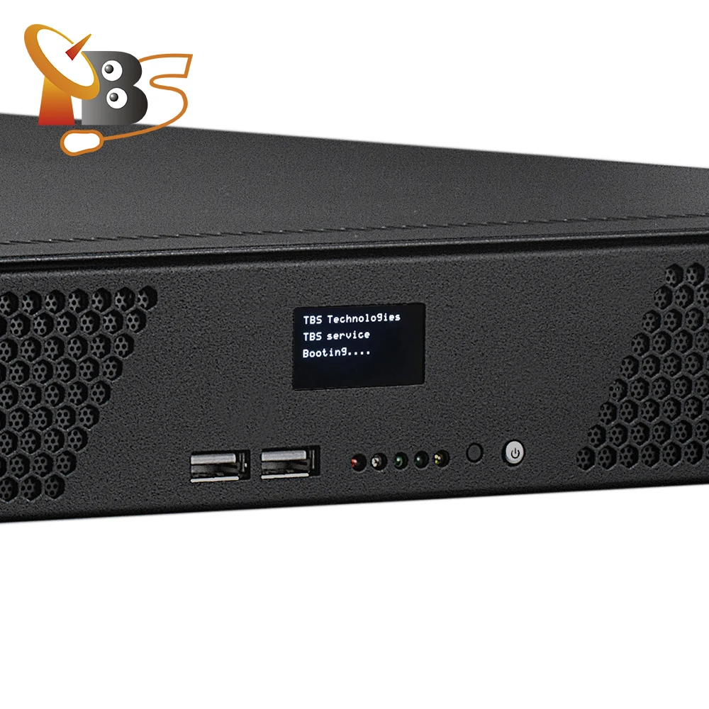 
TBS8510-pro IP input H.264/H.265 IPTV Transcoder All in One IPTV Sever for Streaming Transcoding Encoding IP streams 