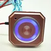 LED light switch Computer power supply button switch fitting in desktop with USB and led light