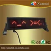 360 Degrees Rotatable Brackets Mini LED 848 Red Series Car Moving Message Display Sign Board