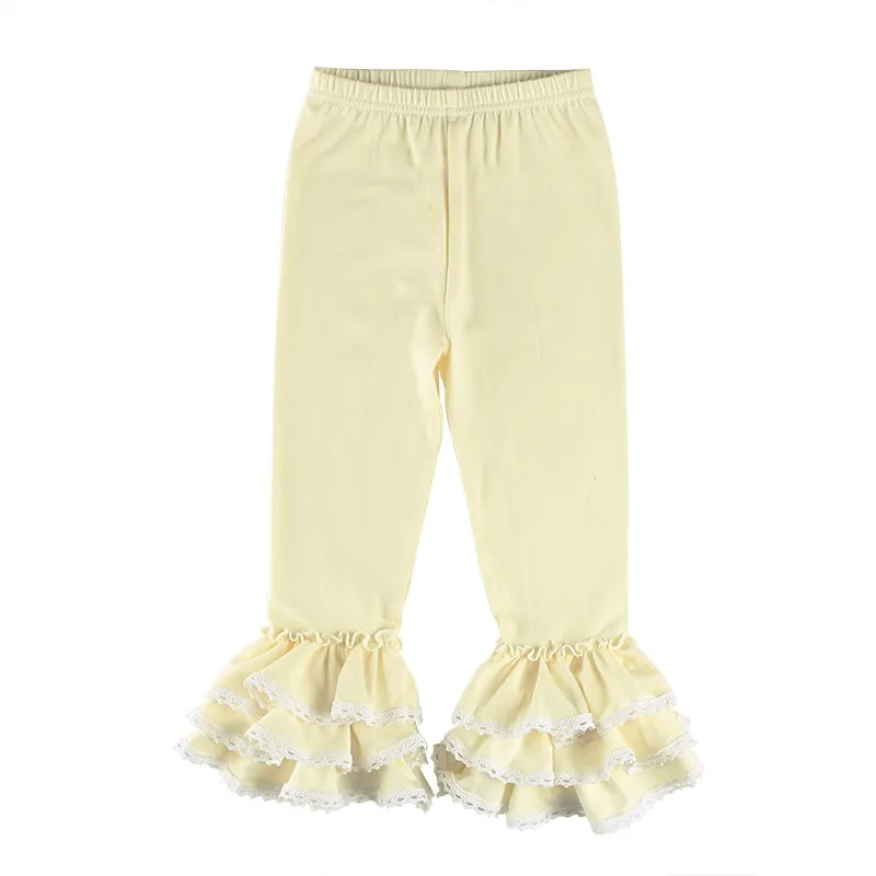 

New Hot Sale Fashion Cute Girl Icing Pants High Quality Baby Ruffled Pants, Picture