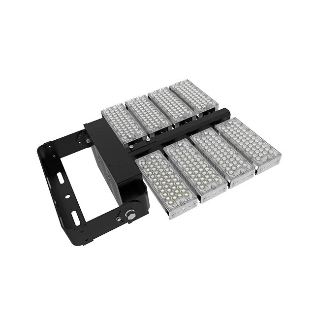
Adjustable Angle TUV SAA Flood Lights 800W Transformer LED Stadium High Mast Pole Light waterproof IP66 Wharfs Lighting 
